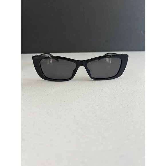 GUCCI Logo rectangular black sunglasses main image 5